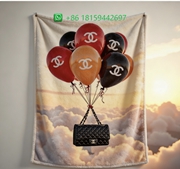 Chanel Throw Blankets